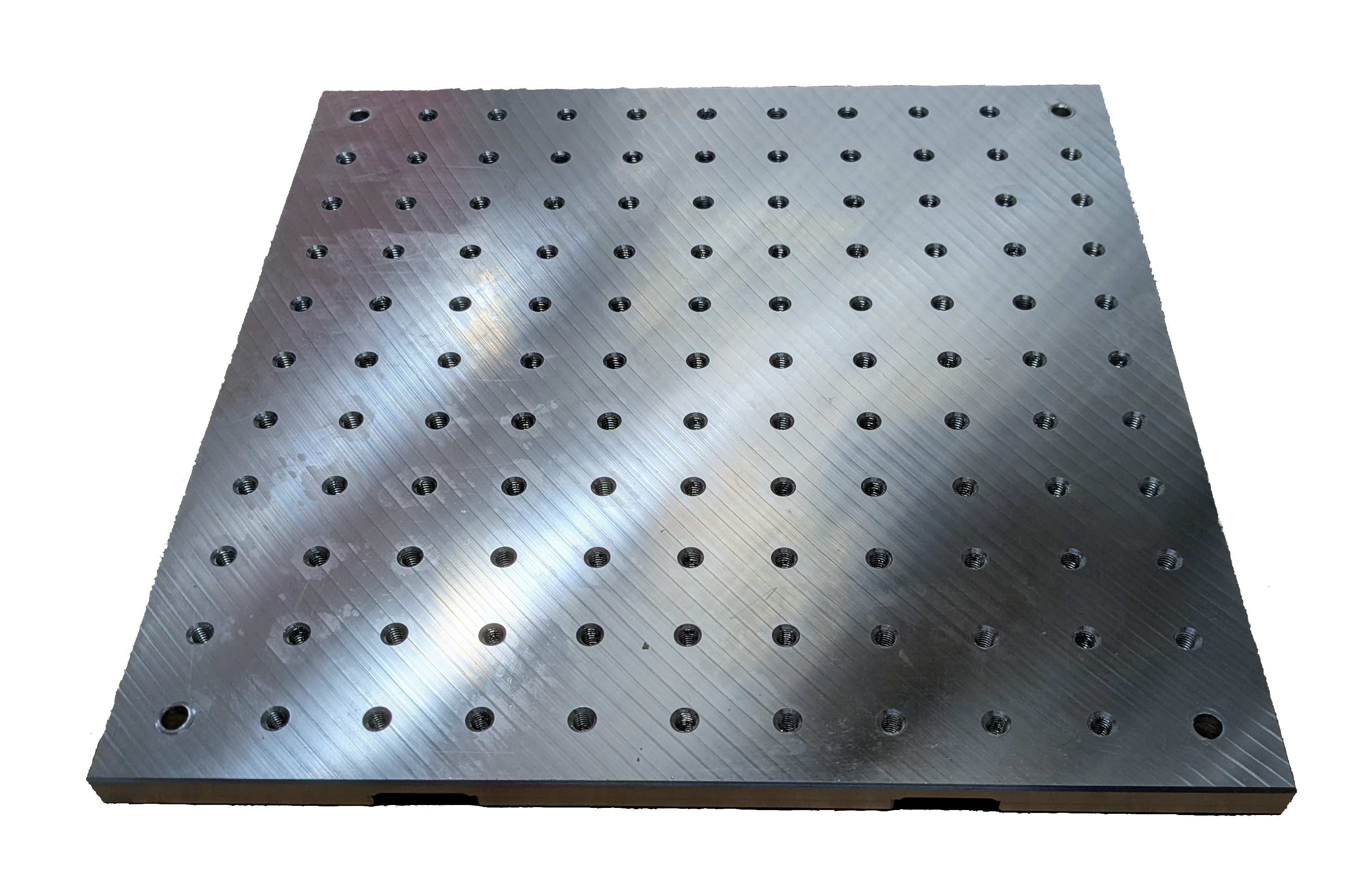 M6 - Fixture/Optical Plate Aluminium - 285mm x 285mm x 12mm - 25mm hole spacing