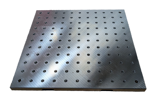 M6 - Fixture/Optical Plate Aluminium - 285mm x 285mm x 12mm - 25mm hole spacing